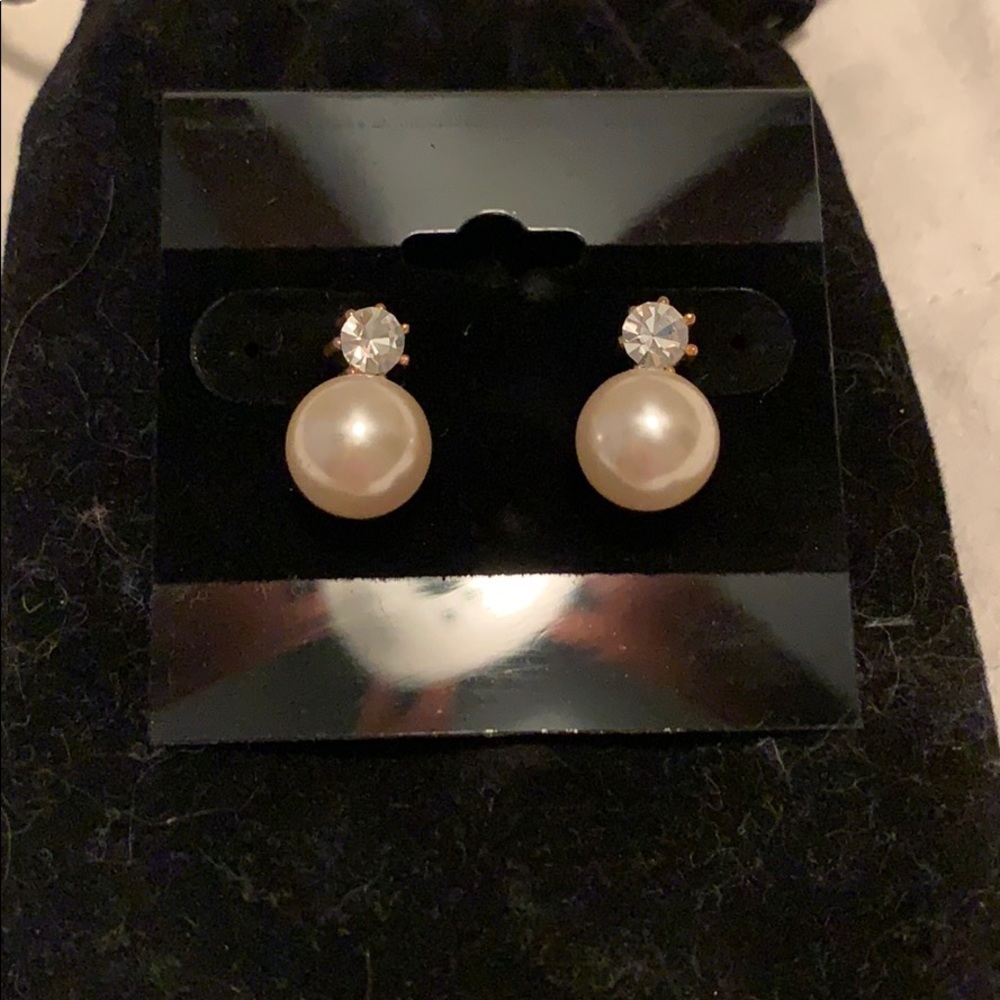 Pearl Stud Earrings